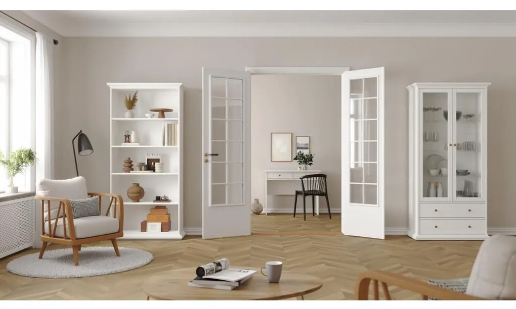 Raft cu polițe Provence, alb