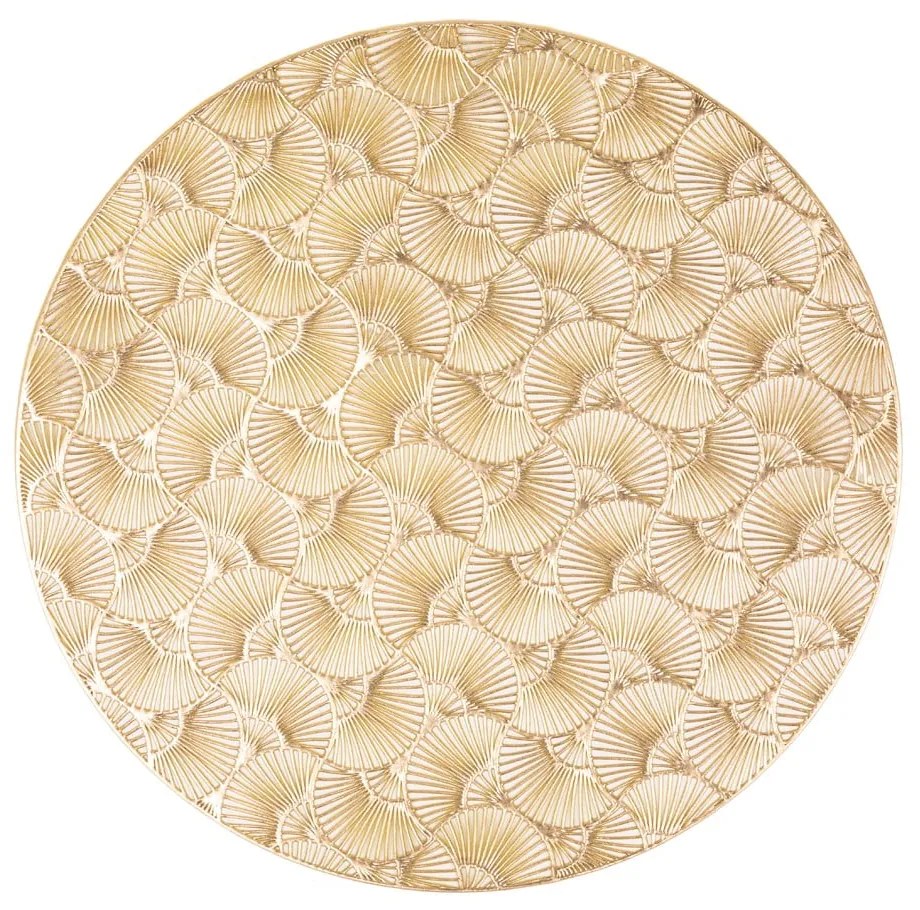 Suport de farfurie Tiseco Home Studio, ⌀ 38 cm, auriu