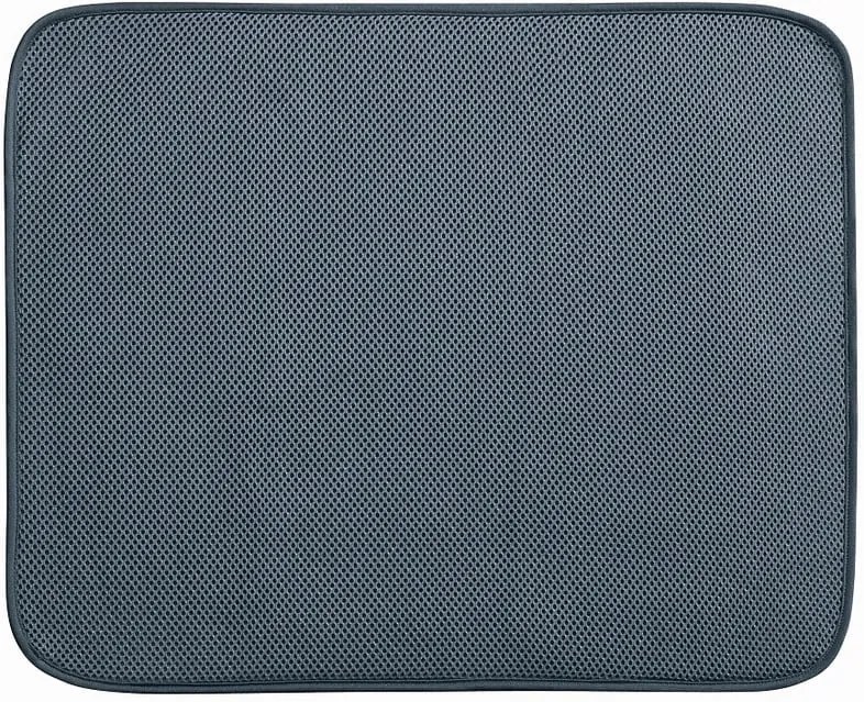 Suport pentru vase InterDesign iDry, 46 x 41 cm, gri