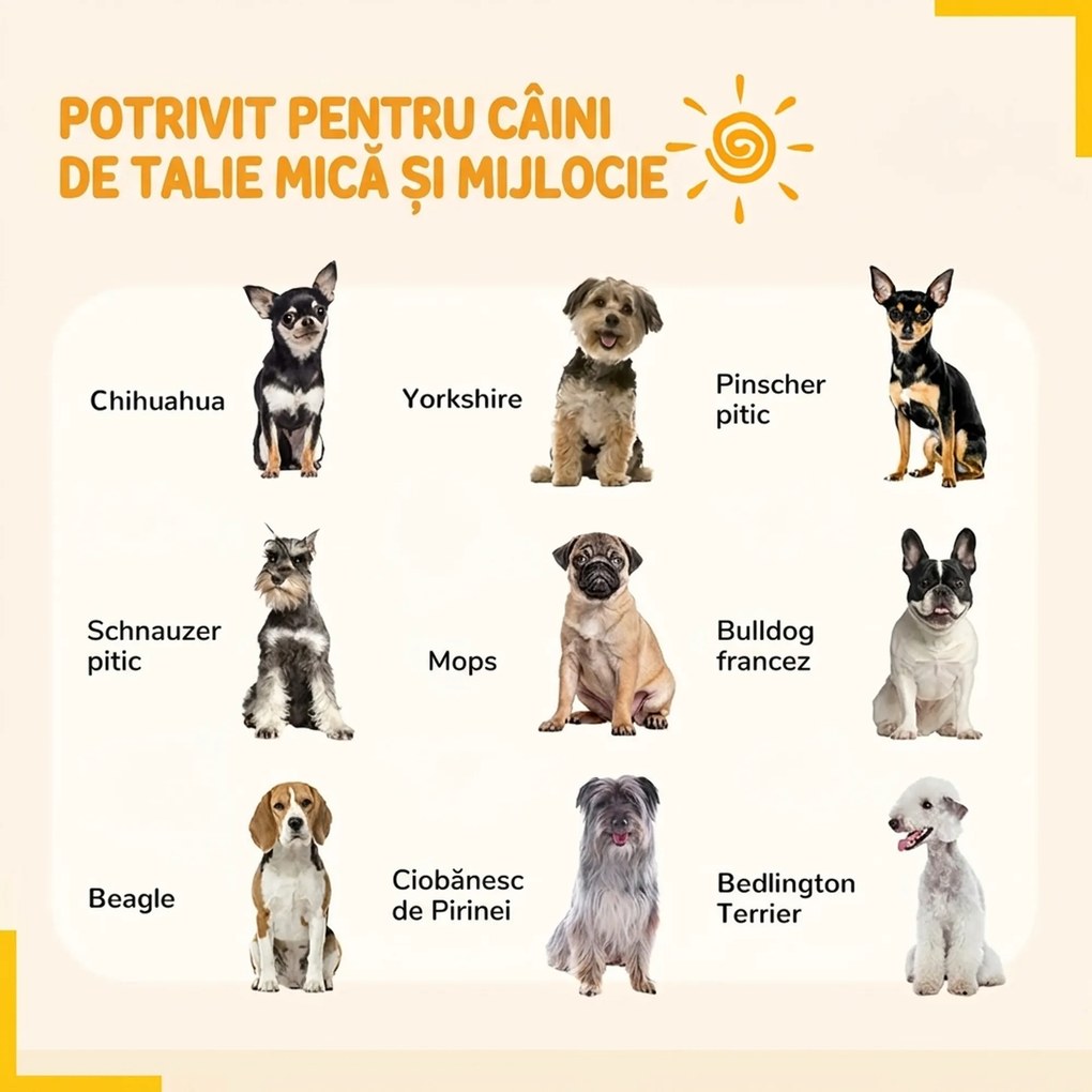 PawHut Tarc de Joaca Rezistent pentru Caini din 6 Panouri pentru Animale de Companie Interior Exterior | Aosom Romania