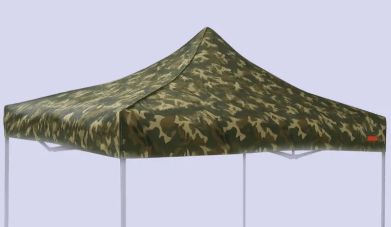 Prelată acoperiș 3x3m, Camuflaj
