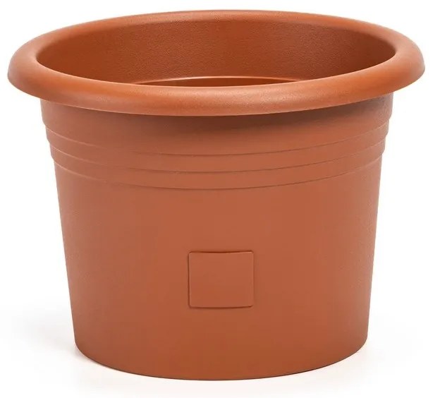 Plastia Ghiveci cu auto-irigare Narza, diametru 25cm, teracotă, diam. 25 cm