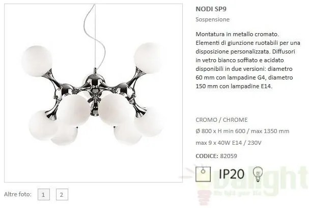 Lustra, Pendul modern NODI SP9 082059