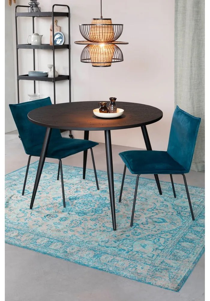 Masă de dining rotundă lemn masiv de tec ø 110 cm Mo – White Label