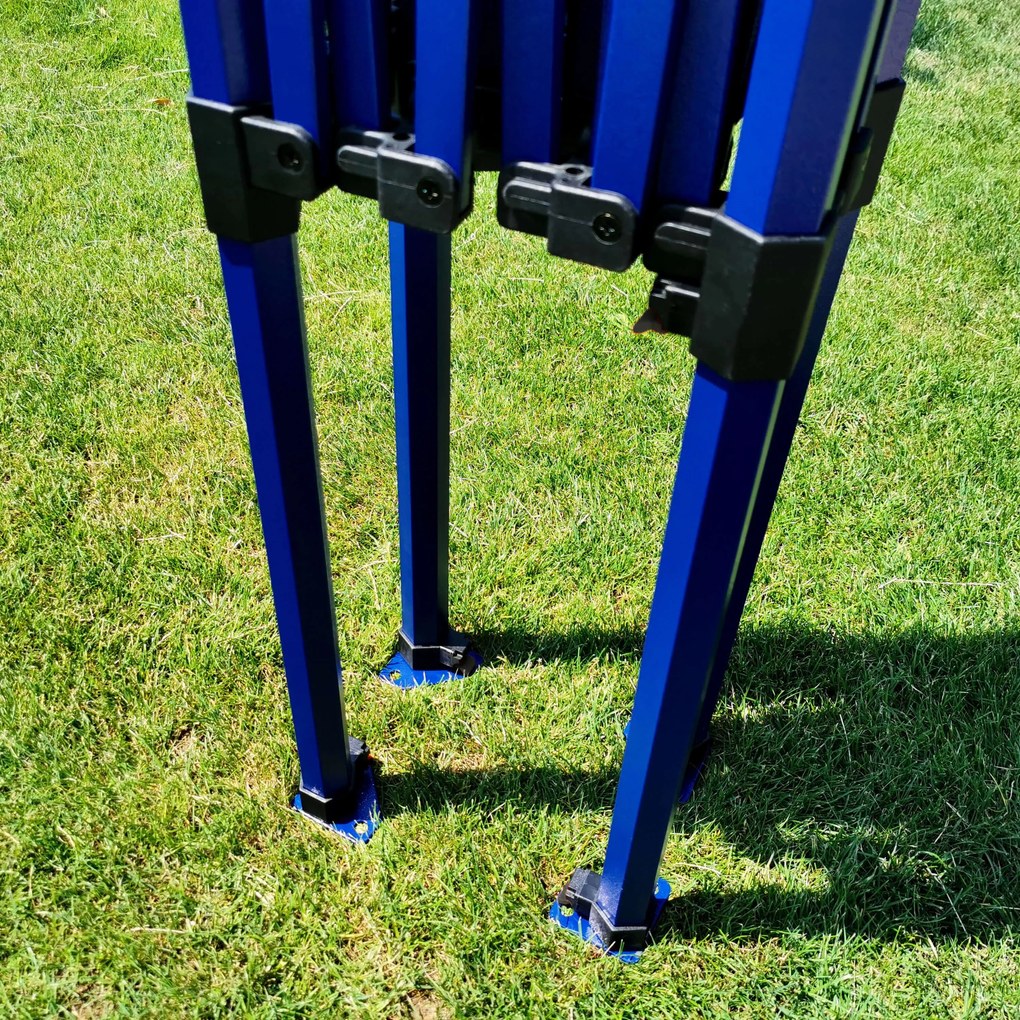 Stand de vânzare 2x3m | Cort pliabil rapid BRIMO - fara 3 pereti - Roșu