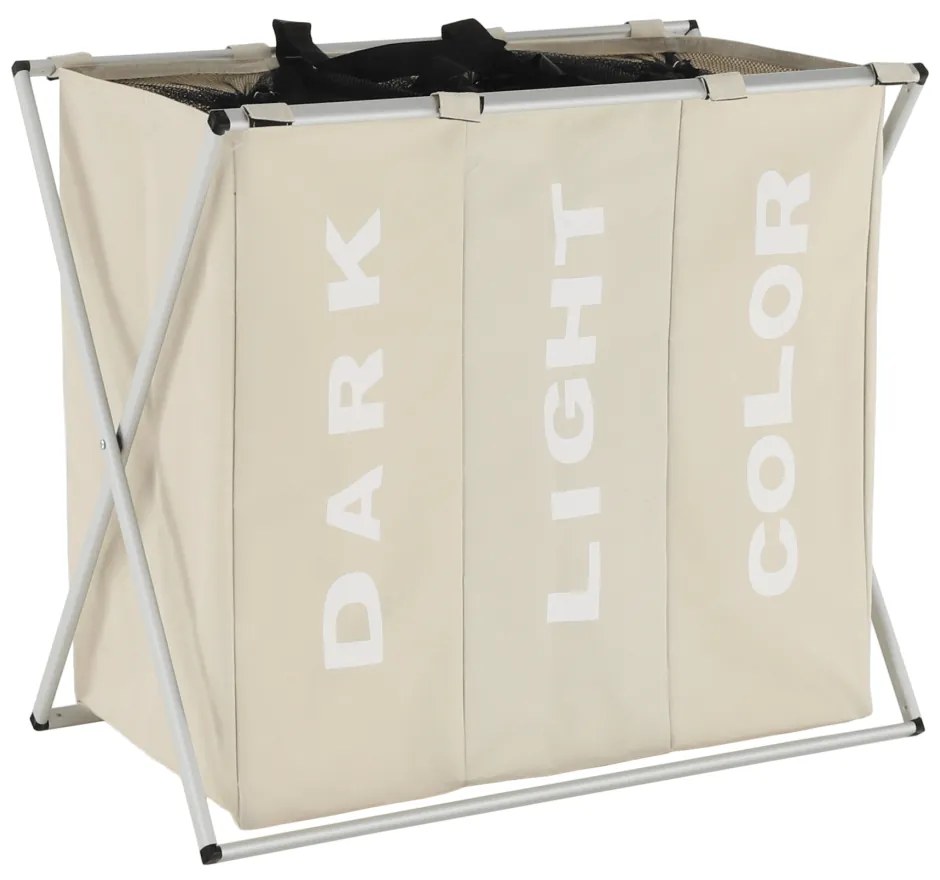 Cos de rufe din panza, gri-bej, LAUNDRY NEW TYP 3