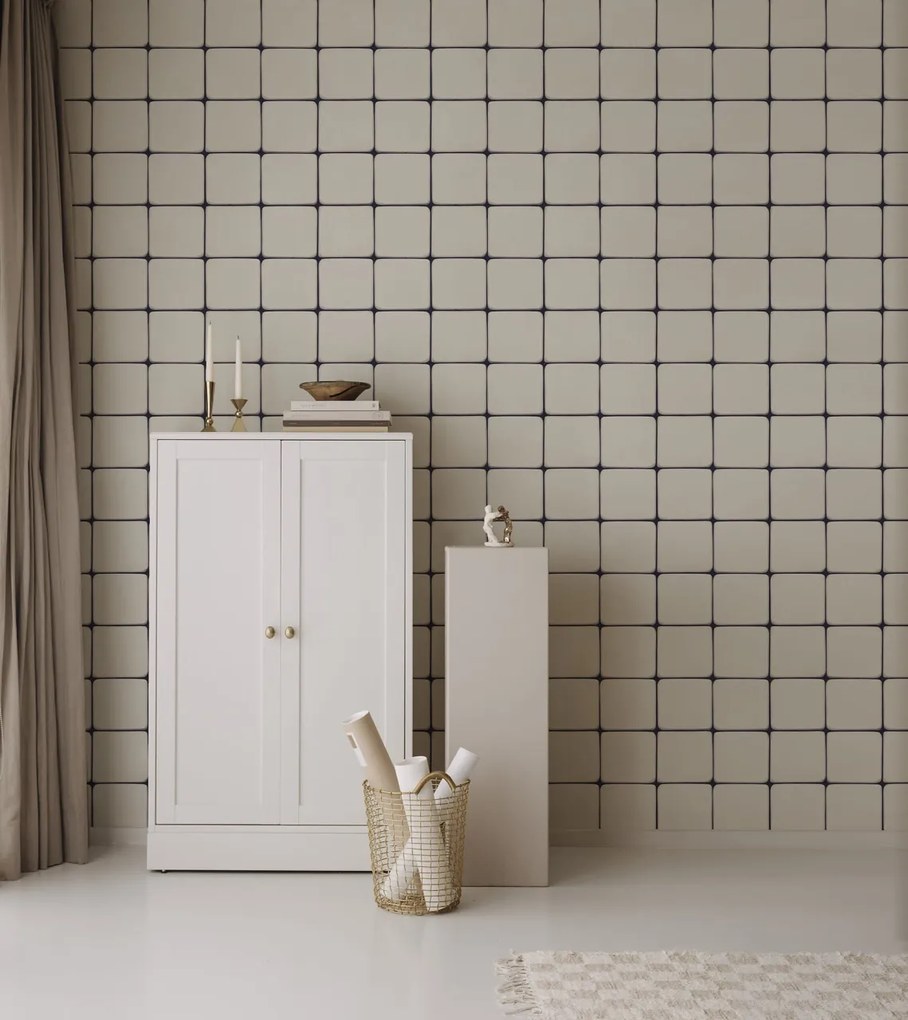 Tapet Porcelain Tiles, Clay, Rebel Walls