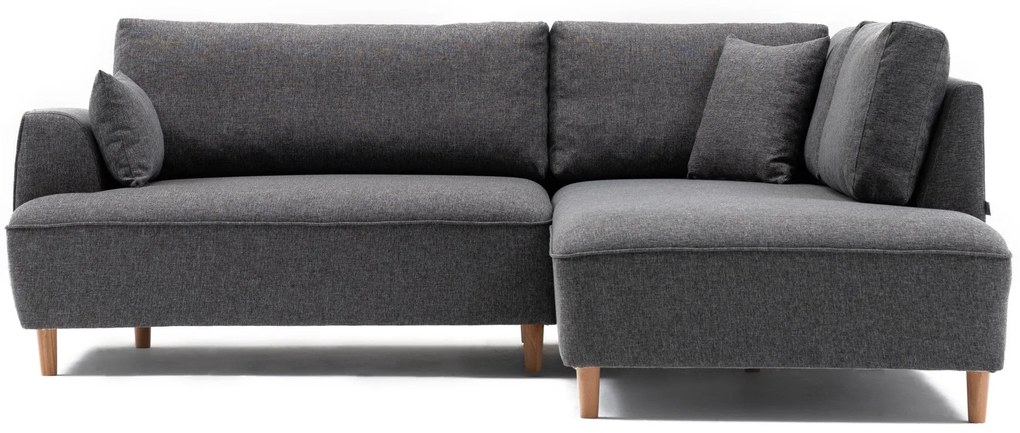 Canapea de colț Felix Extra Soft Corner Sofa Right - Dark Grey
