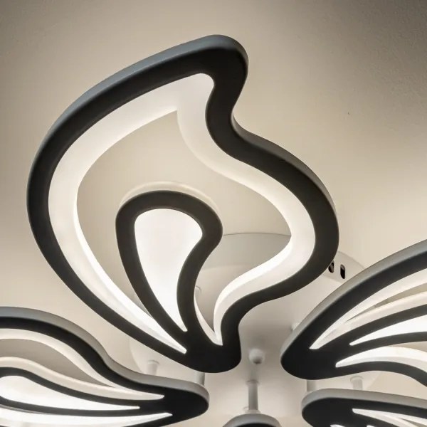 Lustră LED dimabilă aplicată Brilagi TWIST LED/125W/230V 3000-6500K + telecomandă