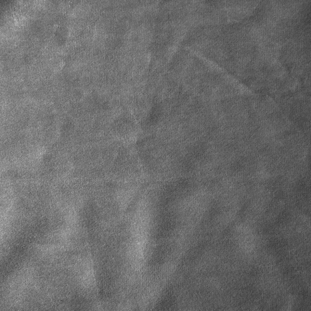 Draperie opacă de culoare gri, pe bandă încreţită 140 x 270 cm
