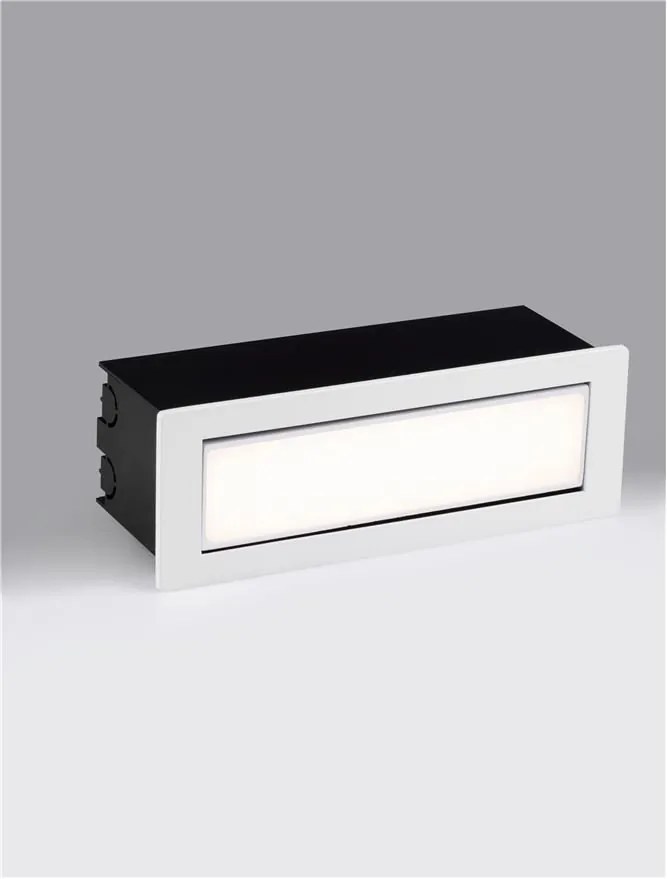 Spot LED incastrabil iluminat exterior ambiental IP54 ECHO alb