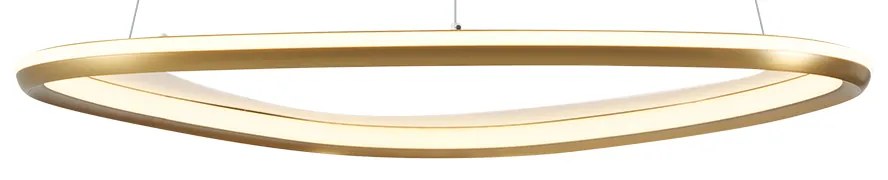 Lampă suspendată de design aurie cu 3 trepte de intensitate luminoasă - Organico