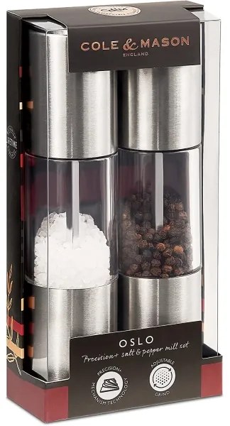 Set de râșnițe pentru piper și sare OSLO 2 buc. 18,5 cm Cole&Mason
