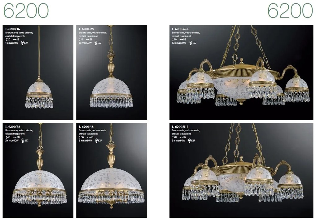 Candelabru design clasic realizat manual din alama si Cristal Scholer 6200