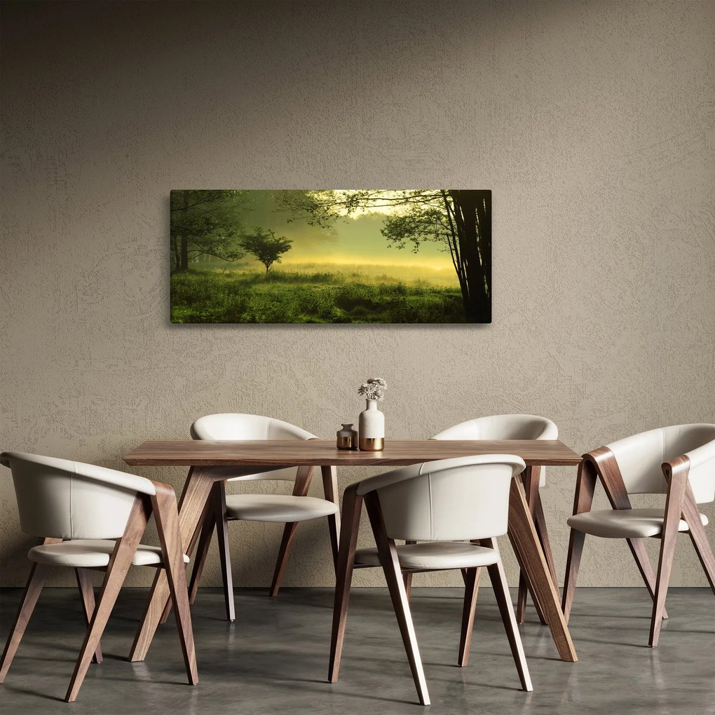 Tablou - Pădurea trezită (120x50 cm)