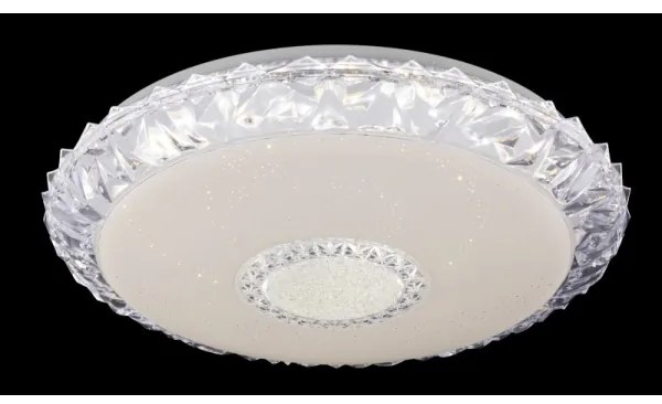 Plafonieră LED dimabilă Globo 48413-40SH EDDIE 40W/230V d. 50 cm Tuya + telecomandă