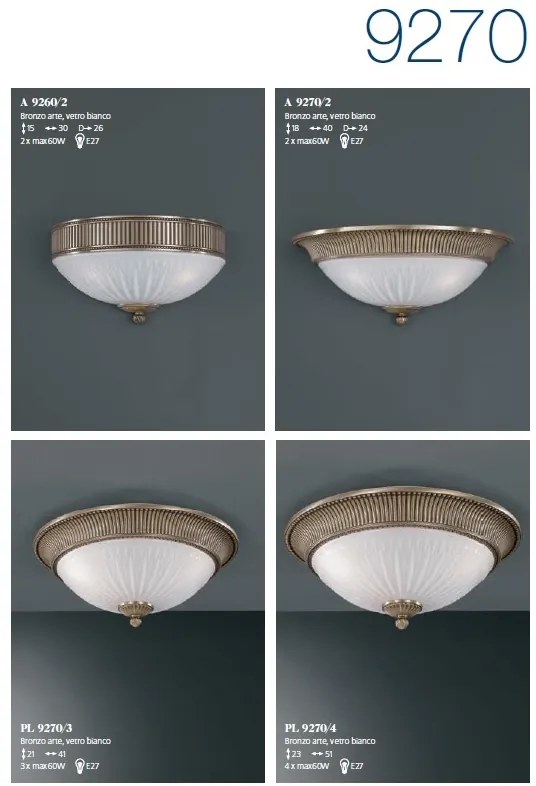 Aplica clasica din alama design italian 9260