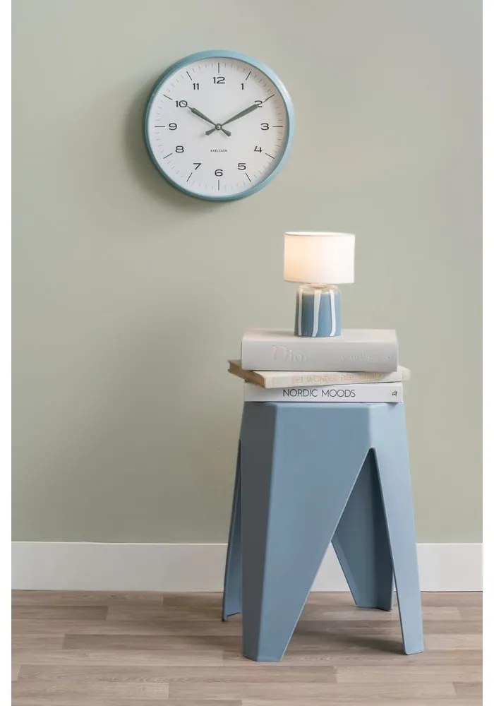 Scaun albastru din plastic Cherish – Leitmotiv