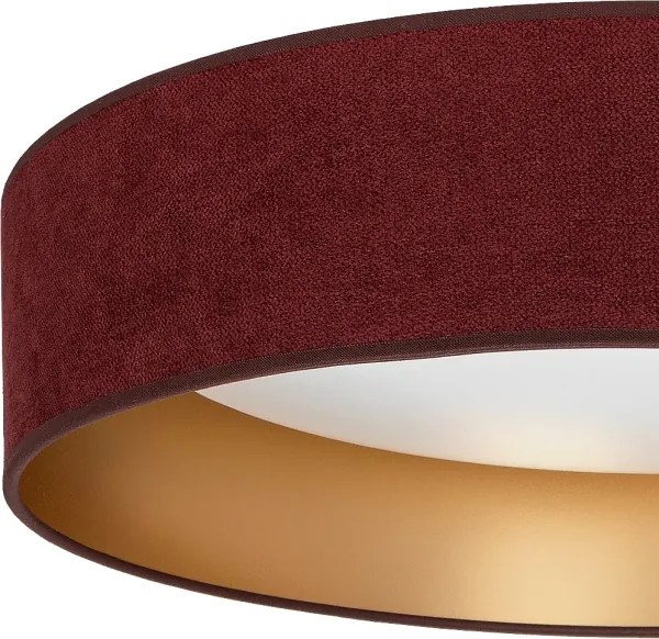 Brilagi-LED Lampă dimabilă VELVET SM. 36W/230V 3000-6000K diam. 55 cm vișiniu/auriu WT+DO