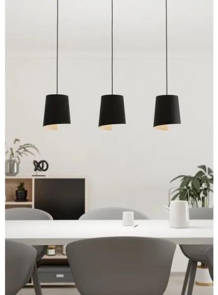 Lustră pe cablu BOLIVIA 3xE27/40W/230V Eglo 900426