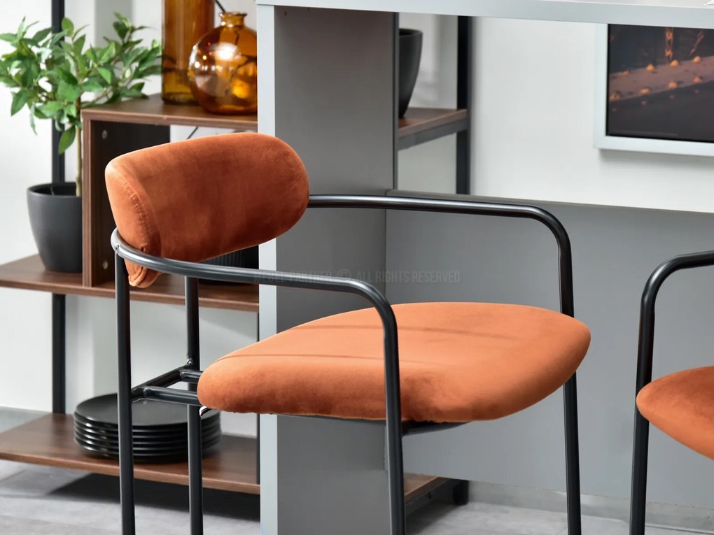 Scaun Viola (cupru + negru). 1110756