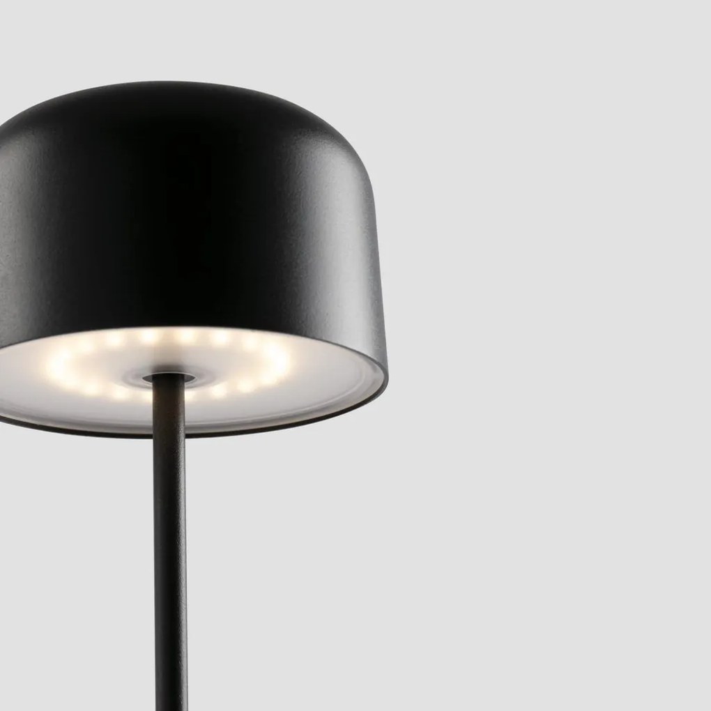 Lampa de exterior portabila IP54 MAVIS 360 negru