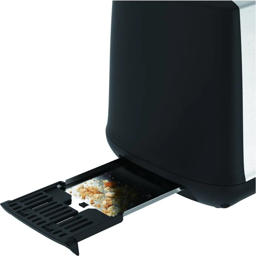 Prăjitor de pâine negru/argintiu Subito TT340830 – Tefal