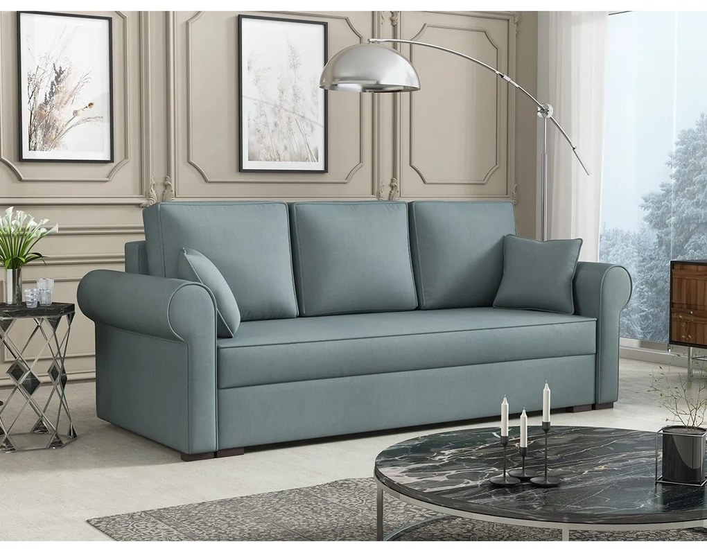 Canapea extensibilă Mosuria (Bej) (cu sp. depozitare). Promo -17%. 1105571