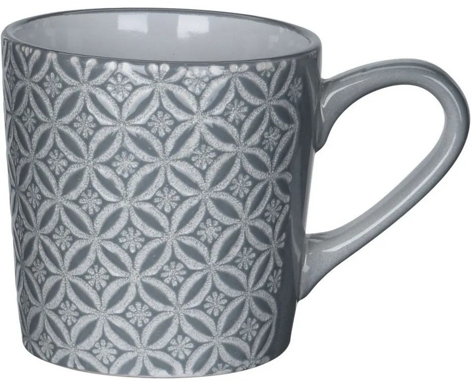 Cană din ceramică Sea, 385 ml, gri