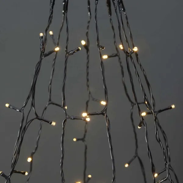 Nedis WIFILXT02W200 - LED perde Crăciun 200 LED/8 funcții 10x2m IP65 Wi-Fi Tuya