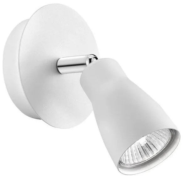 Aplica perete moderna cu spot Cono alba NVL-668001