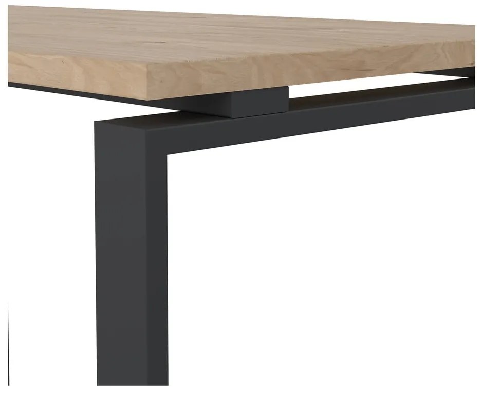 Birou cu blat cu aspect de lemn de stejar 100x150 cm Sign – Tvilum