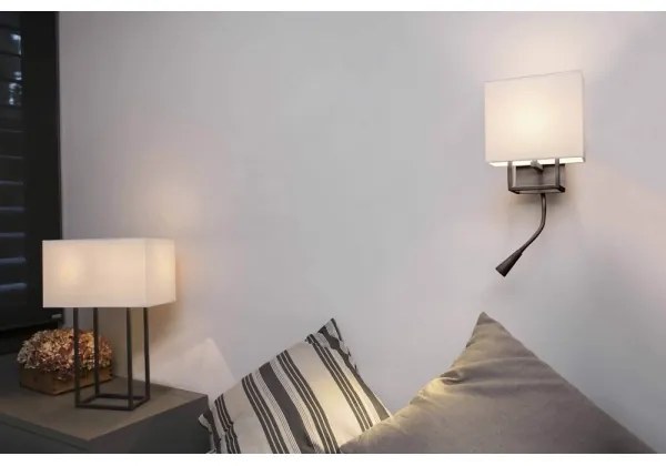 FARO 29983 - Aplică perete LED VESPER 1xE14/20W/230V + LED/1W