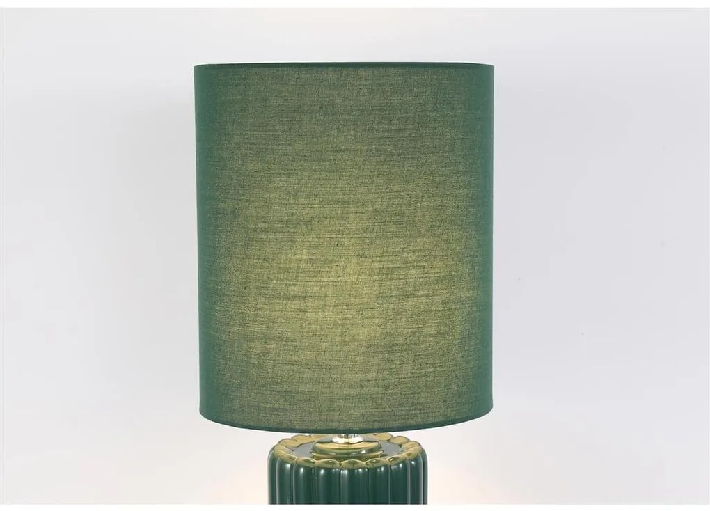 Veioza/Lampa de masa decorativa Groove verde