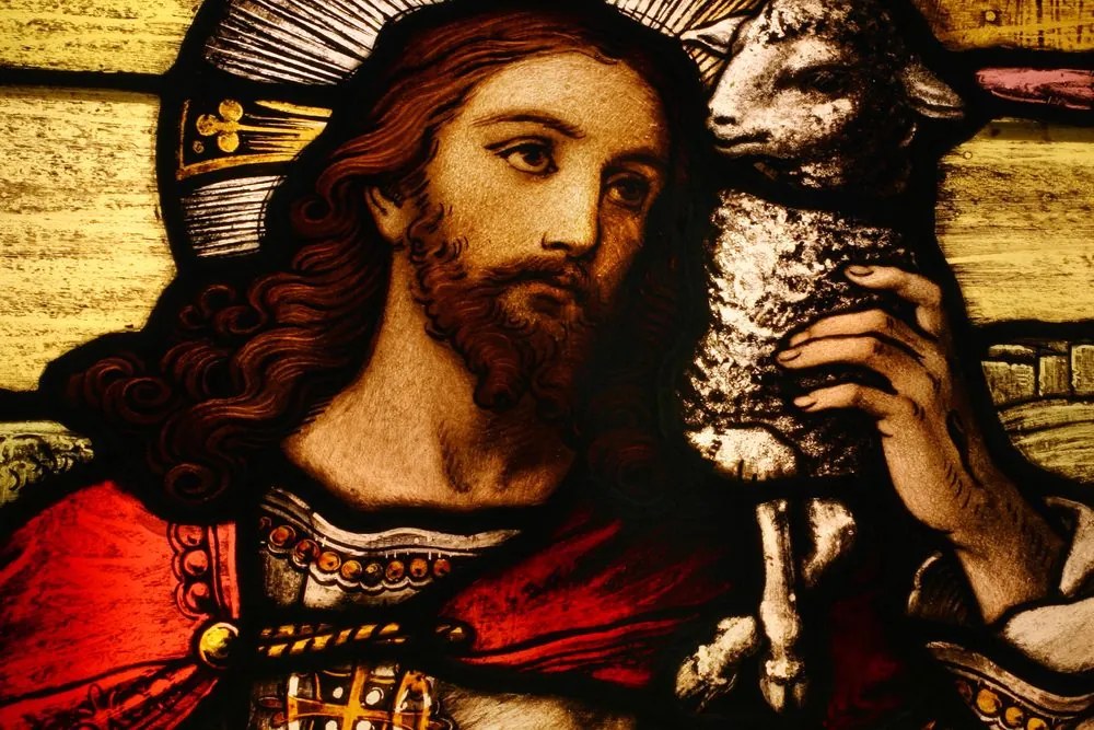 Tablou Isus cu mielul