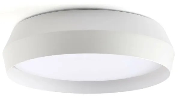 Lustra / Plafoniera LED design modern slim SHOKU 35cm alb