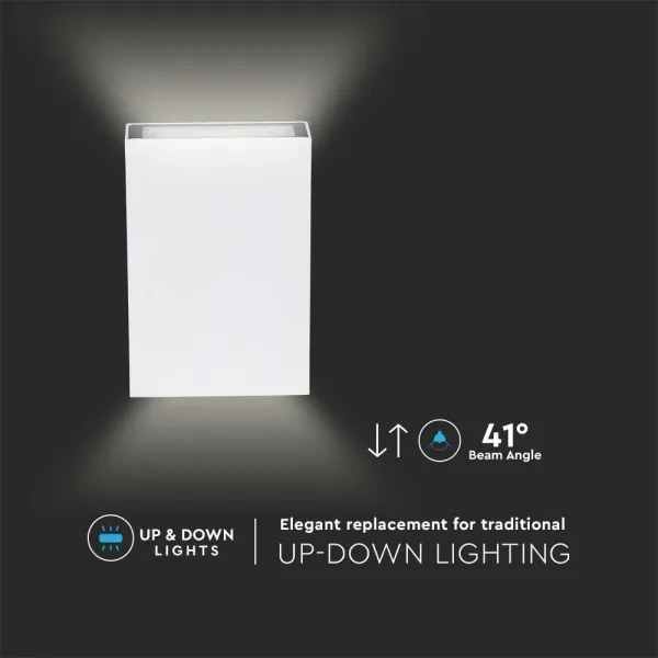 Aplică LED de exterior LED/4W/230V 6400K IP65 albă