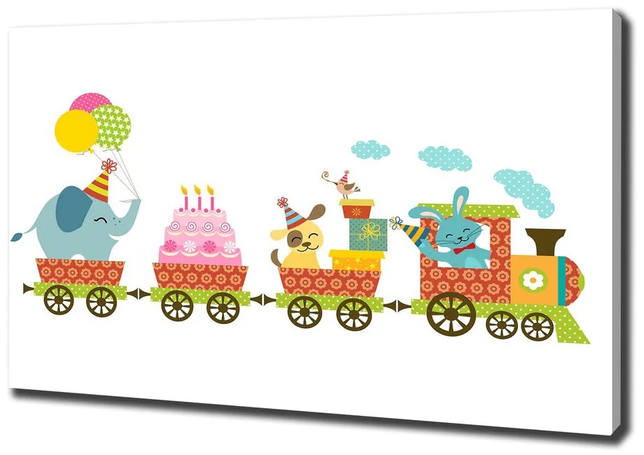 Tablou canvas Tren vesel
