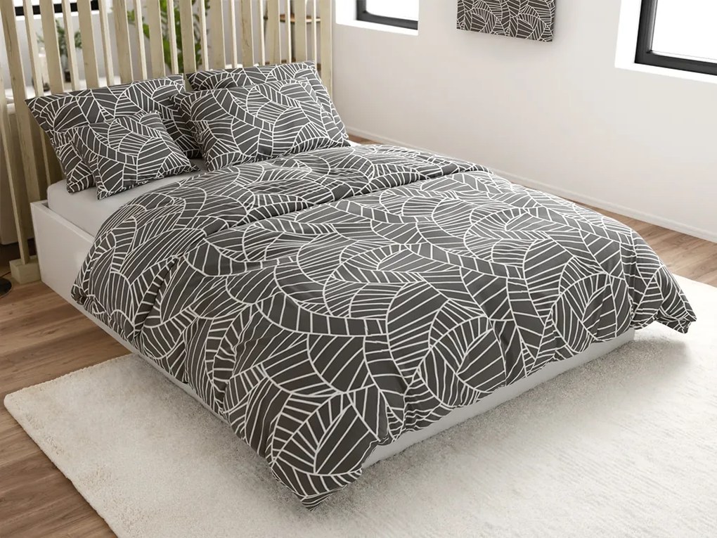 Lenjerie de pat din microfibra CHARCO gri Dimensiune lenjerie de pat: 70 x 90 cm | 140 x 200 cm
