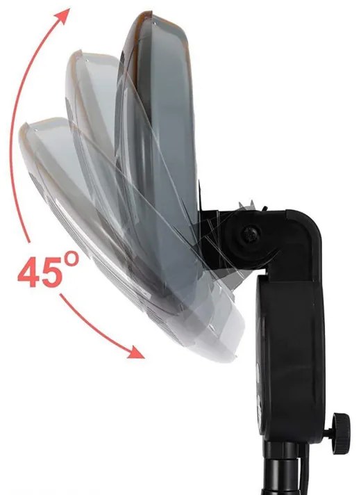 Resigilat: Lampa cu quartz pentru terasa/gradina Beper P203PAN002, 2000W, 3 trepte, Cap reglabil, Protectie la rasturnare, IP34, Negru