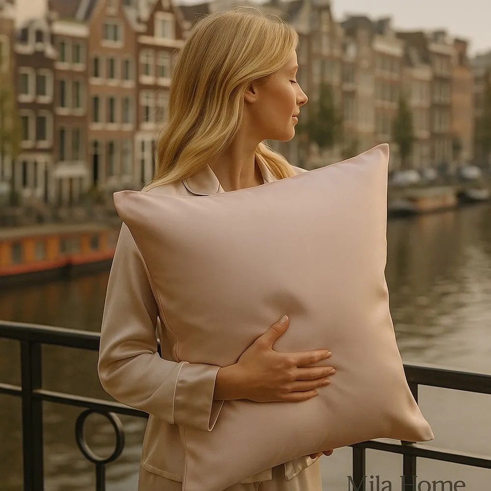 Față de pernă din mătase 60x70 cm Mulberry Silk – Mila Home Luxury