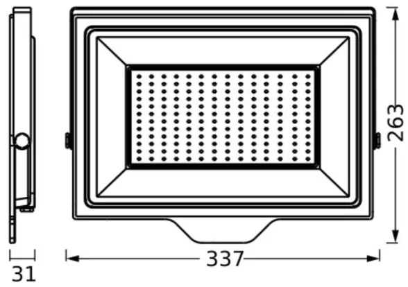 Proiector LED de exterior Ledvance FLOODLIGHT ESSENTIAL LED/150W/230V IP65