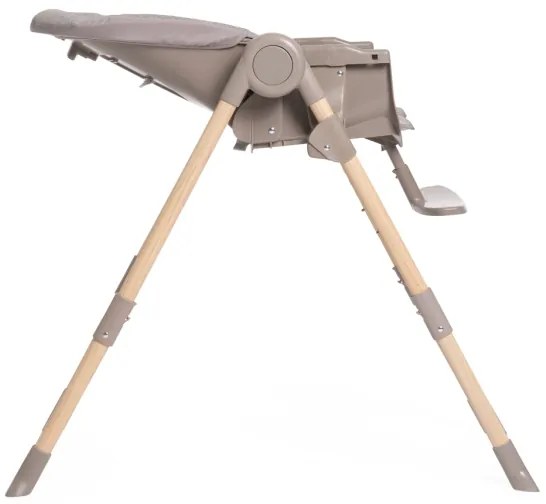 Scaun de masă pentru copii Chicco Polly Essential gri/maro