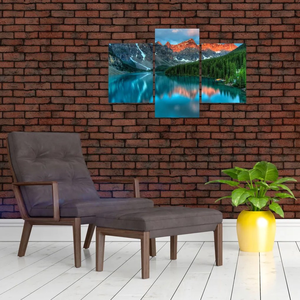 Tablou - Lac turcoaz (90x60 cm)