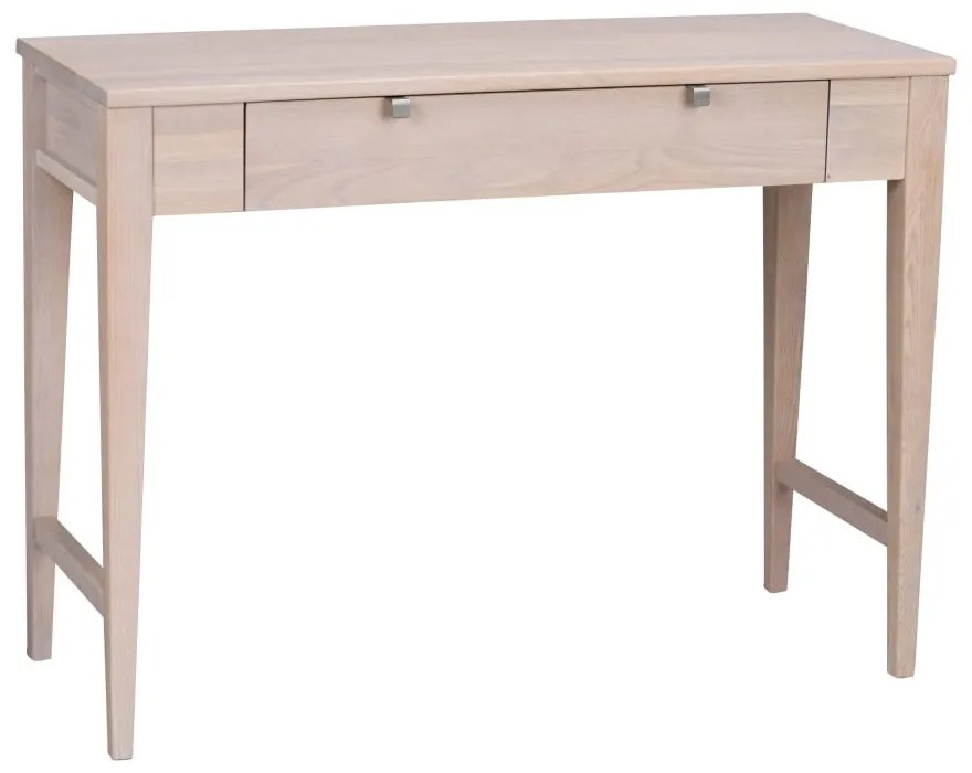 Masă consolă din lemn de stejar, Rowico Fulla, mat