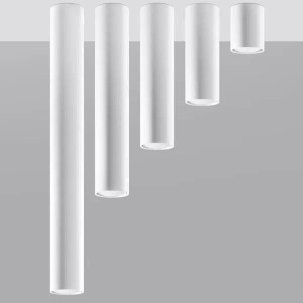 Spot LAGOS 1xGU10/40W/230V 40 cm alb Sollux SL.0998