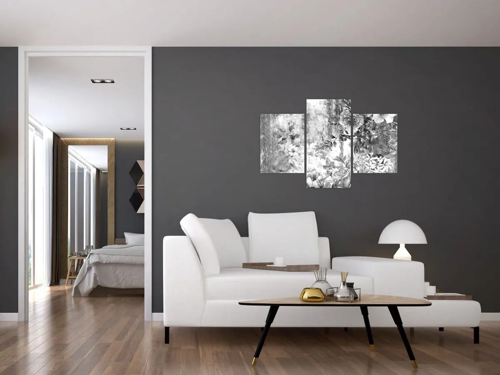 Tablou - Grădină romantică (90x60 cm)
