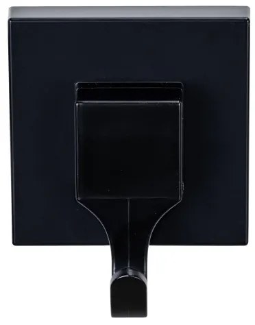 WENKO 71448800 - Cârlig VACUUM-LOC QUADRO ED, 6 x 7 cm, negru