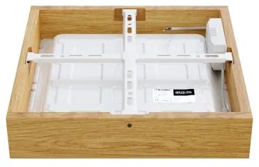 Plafonieră LED QUADRA LED/24W/230V stejar APLED