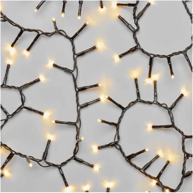 Ghirlandă LED de exterior pentru Crăciun 600xLED/17m IP44 alb cald